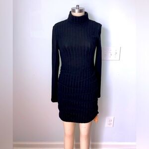 NWT SHEIN / Frenchy women’s size M long sleeve turtle neck midi dress
